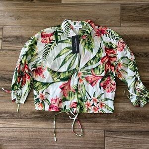 Marc New York Floral Top NWT